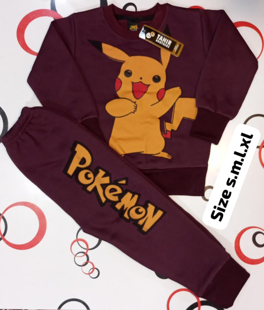 Pokémon Fleece Tracksuit for Comfort and Style